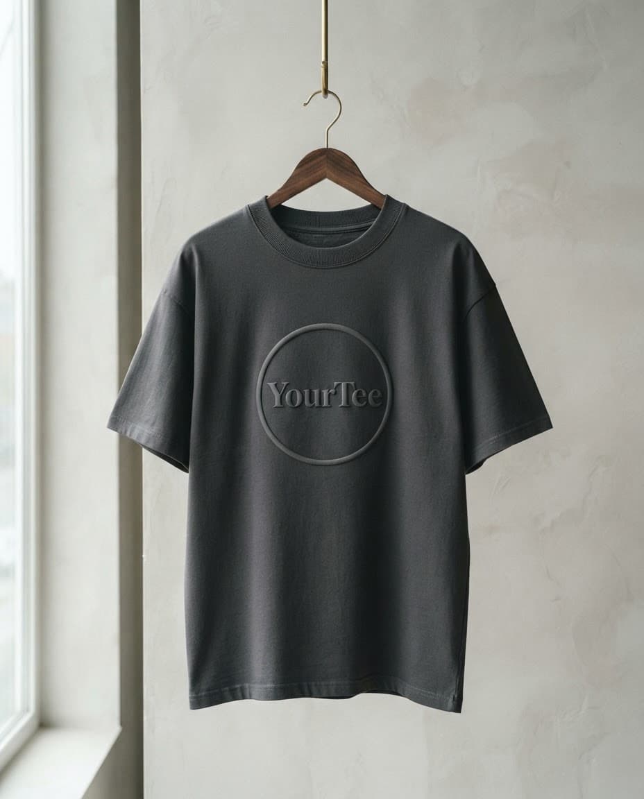 Charcoal Embossed Tee